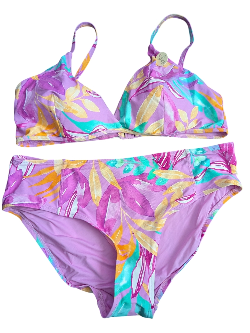 NIPTUCK SWIM Floral Two-Piece Bikini Set